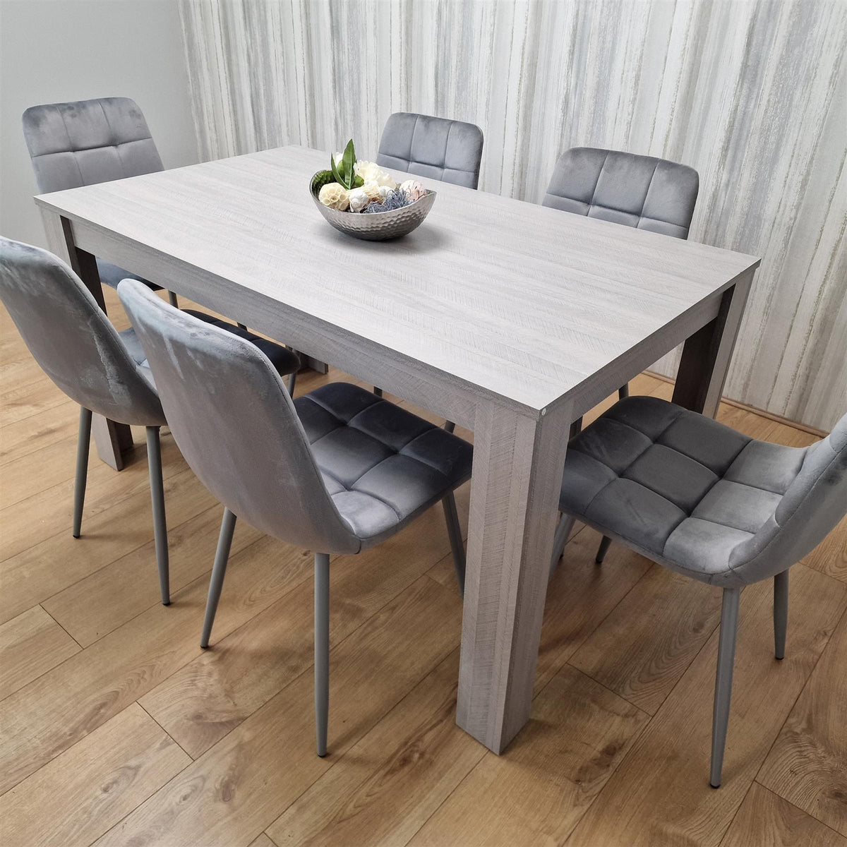 Dining Table Set with 6 Chairs Dining Room, and Kitchen table set of 6