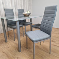 Dining Table Set with 4 Chairs Dining Room, and Kitchen table set of 4