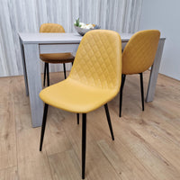 Dining Table Set with 4 Chairs Dining Room and Kitchen table set of 4