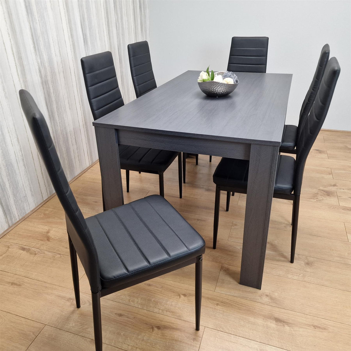 Dining Table Set with 6 Chairs Dining Room and Kitchen table set of 6