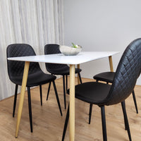 Dining Table Set with 4 Chairs Dining Room and Kitchen table set of 4