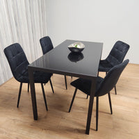 Dining Table Set with 4 Chairs Dining Room and Kitchen table set of 4