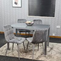 Dining Table Set with 4 Chairs Dining Room and Kitchen table set of 4