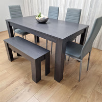 Dining Table Set with 4 Chairs and a Bench Dining Room and Kitchen table set of 4