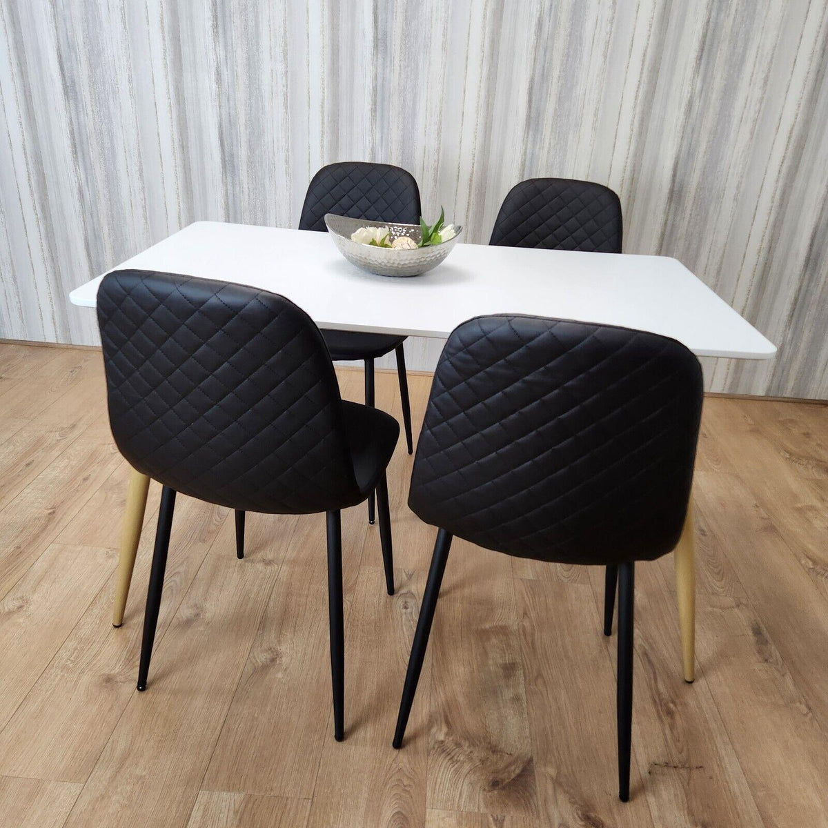 Dining Table Set with 4 Chairs Dining Room and Kitchen table set of 4