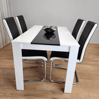 Dining Table Set with 4 Chairs Dining Room, and Kitchen table set of 4