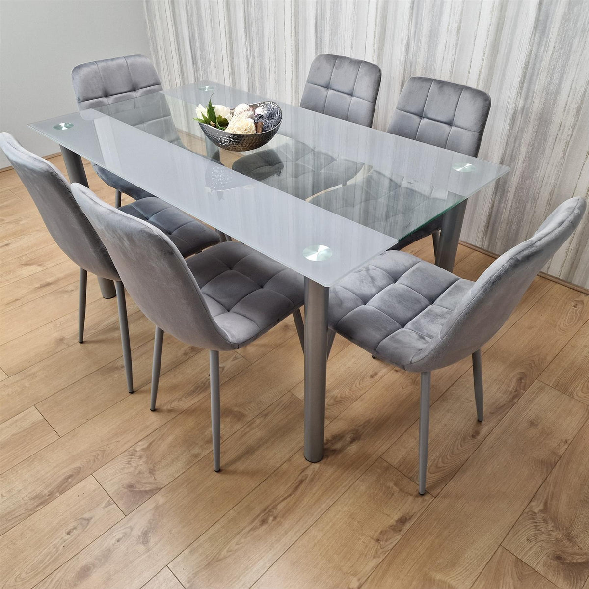 Dining Table Set with 6 Chairs Dining Room, and Kitchen table set of 6