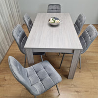 Dining Table Set with 6 Chairs Dining Room, and Kitchen table set of 6