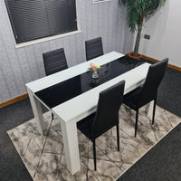 Dining Table Set with 4 Chairs Dining Room, and Kitchen table set of 4