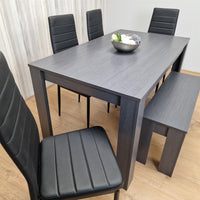 Dining Table Set with 4 Chairs and a Bench Dining Room and Kitchen table set of 4