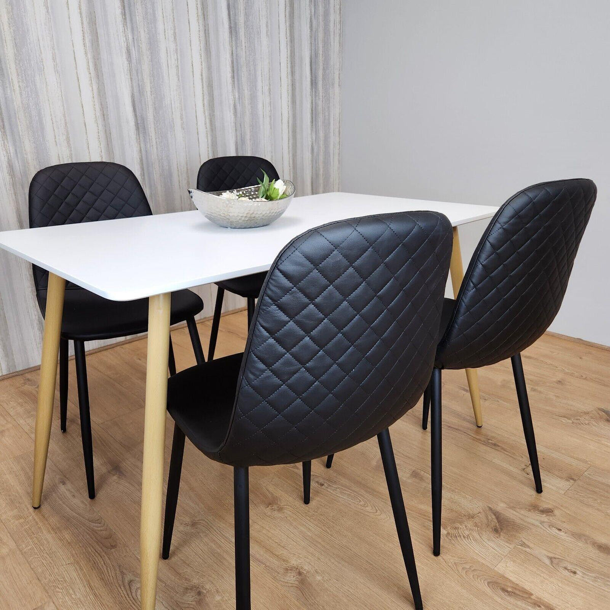 Dining Table Set with 4 Chairs Dining Room and Kitchen table set of 4