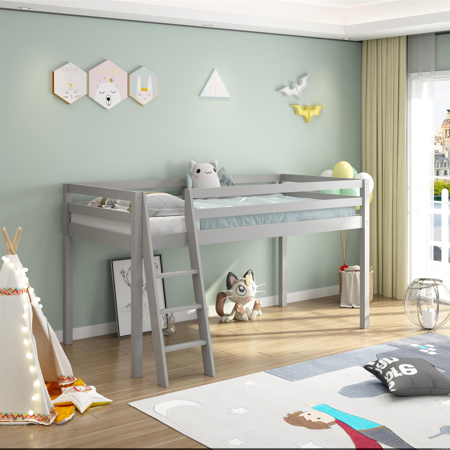 Grey childrens bedroom furniture hotsell