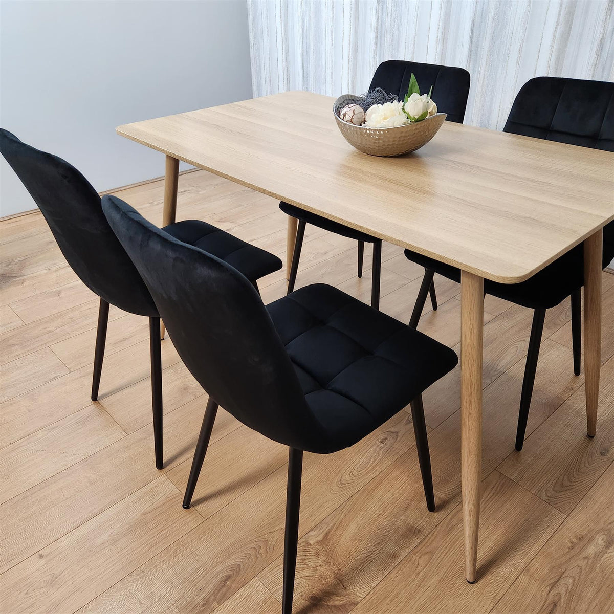 Dining Table Set with 4 Chairs Dining Room, and Kitchen table set of 4