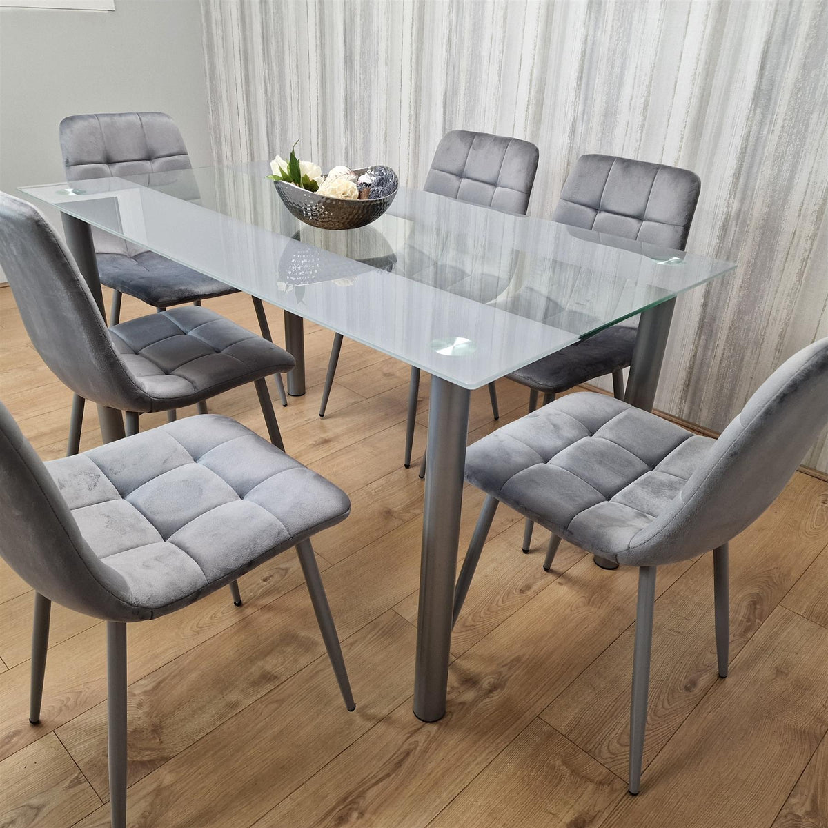 Dining Table Set with 6 Chairs Dining Room, and Kitchen table set of 6