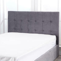 Ottoman Storage Bed grey 4ft 6 small double velvet cushioned bedroom