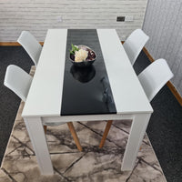 Dining Table Set with 4 Chairs Dining Room and Kitchen table set of 4