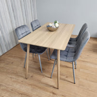 Dining Table Set with 4 Chairs Dining Room, and Kitchen table set of 4